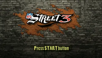 NFL Street 3 (EU) screen shot title